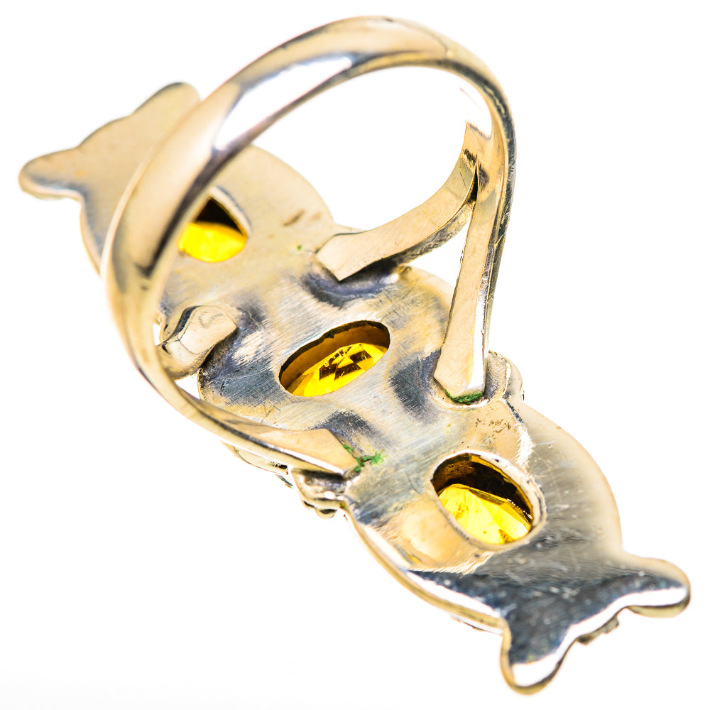 Citrine Rings handcrafted by Anasilvercos - RING129142 - Photo 3
