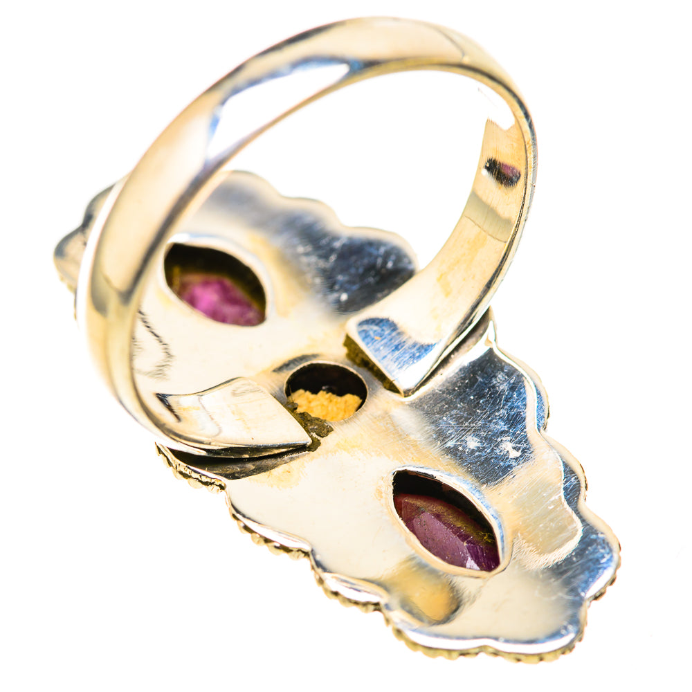 Red Sillimanite Rings handcrafted by Anasilvercos - RING129156 - Photo 3