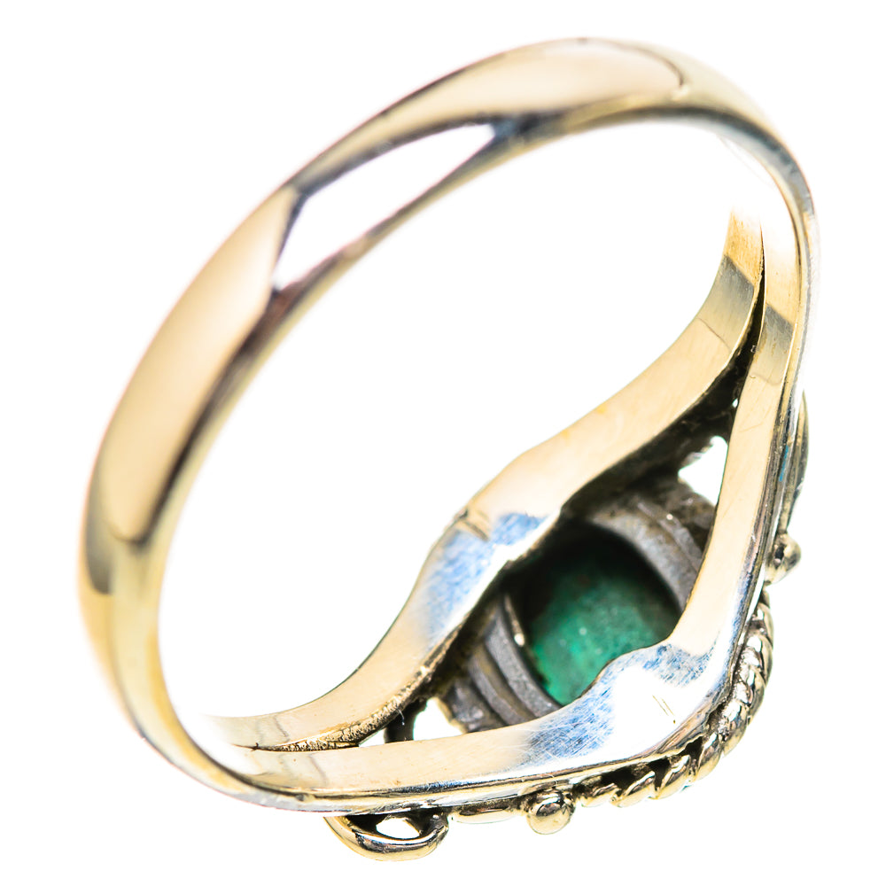 Malachite Rings handcrafted by Anasilvercos - RING129160_SIZE-8 - Photo 3