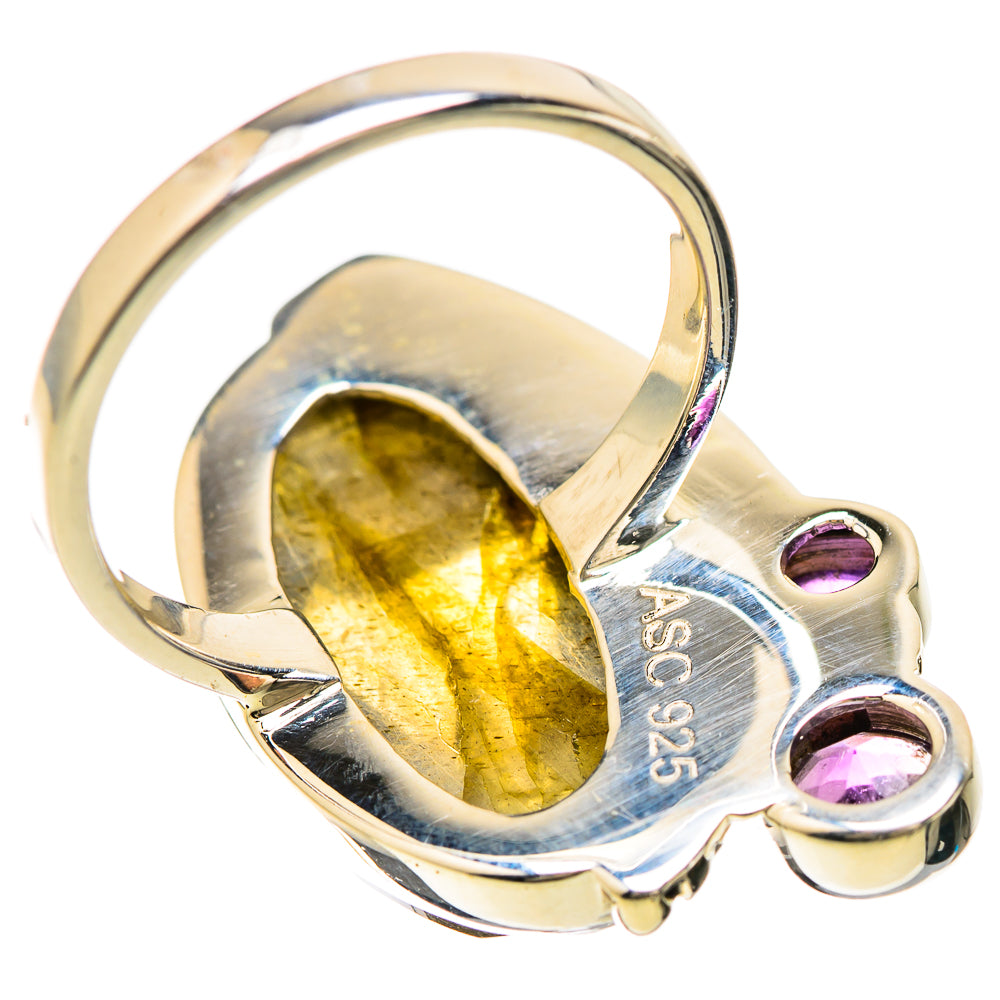 Labradorite Rings handcrafted by Anasilvercos - RING129198 - Photo 3