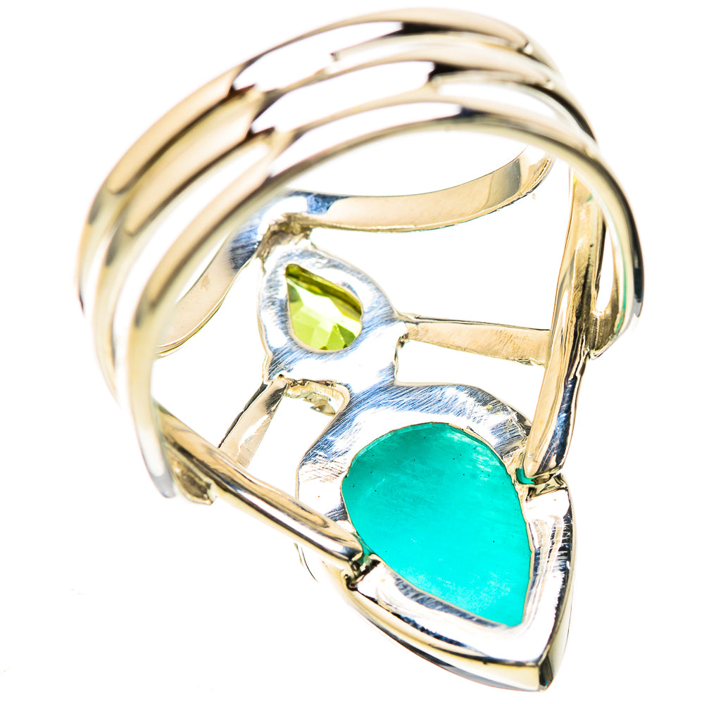 Amazonite Rings handcrafted by Anasilvercos - RING129202 - Photo 3