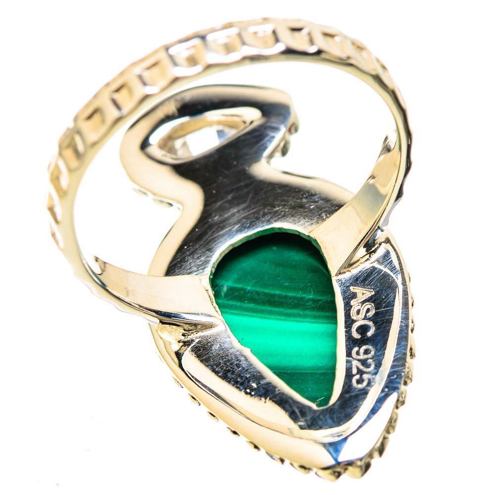 Malachite Rings handcrafted by Anasilvercos - RING129219 - Photo 3