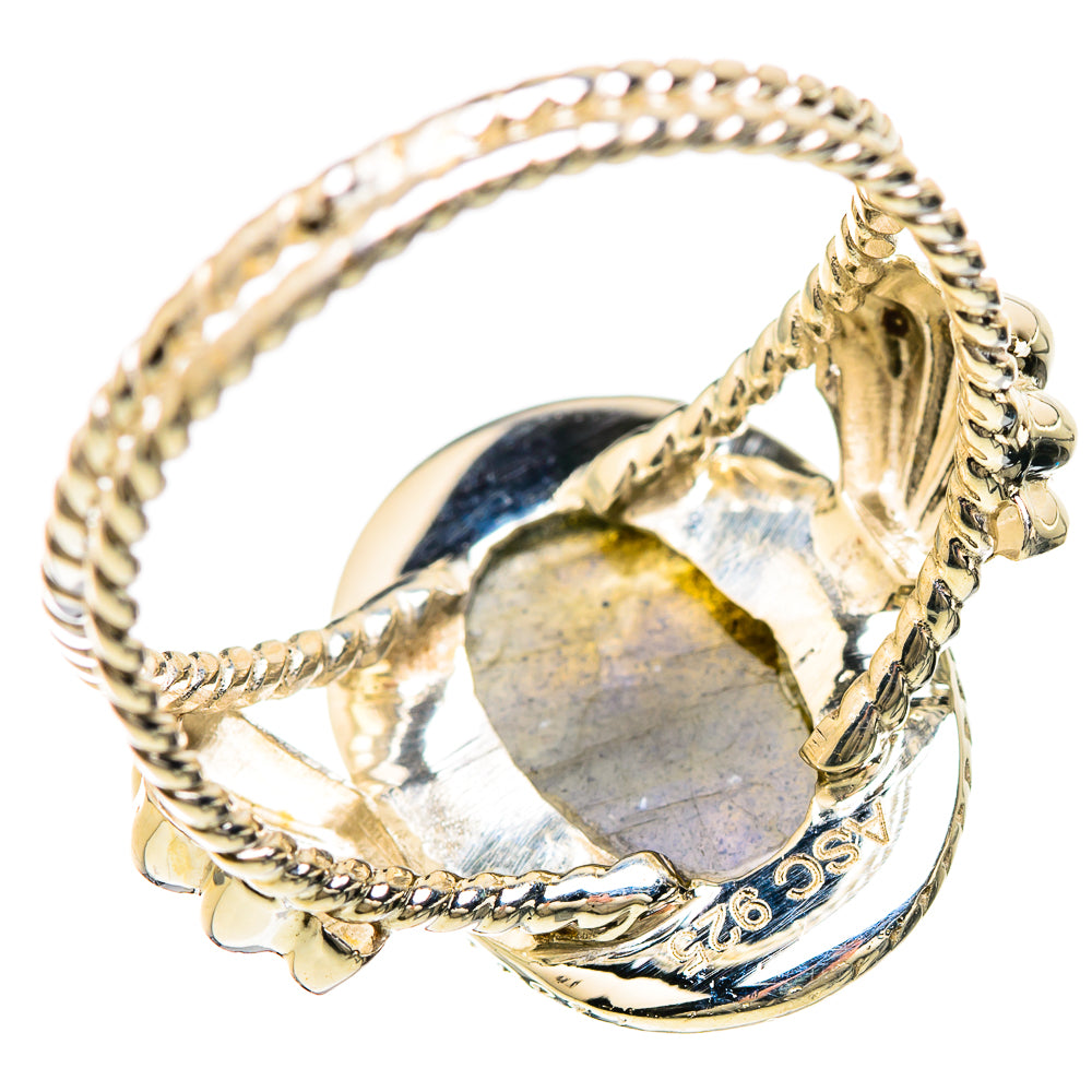 Labradorite Rings handcrafted by Anasilvercos - RING129240 - Photo 3