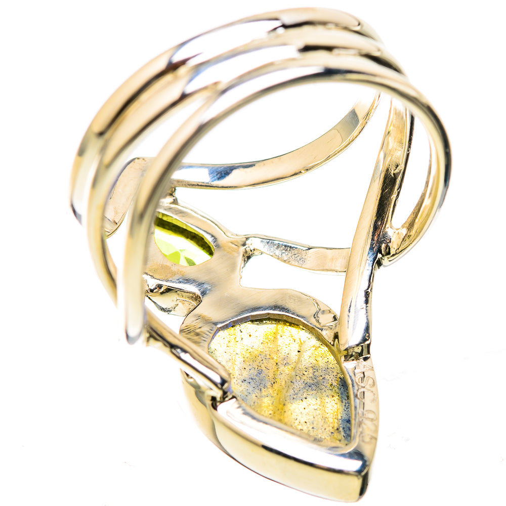 Labradorite Rings handcrafted by Anasilvercos - RING129241 - Photo 3