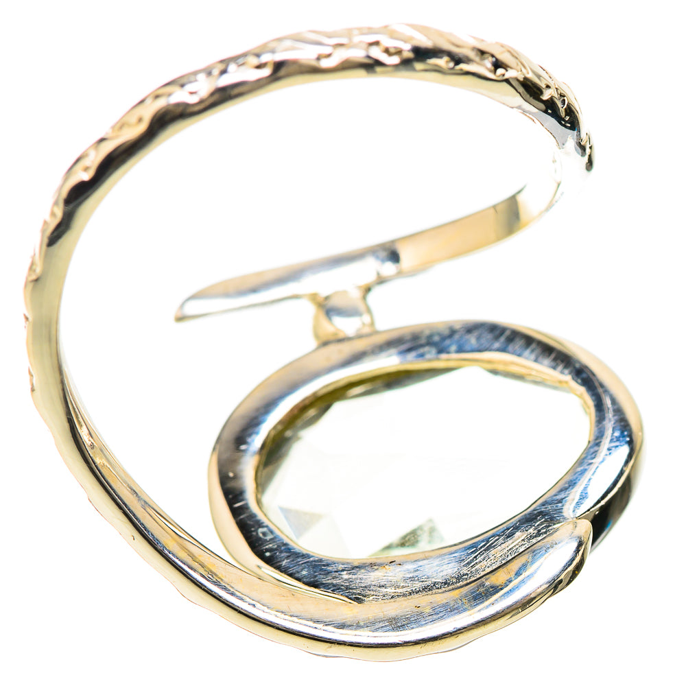 Green Amethyst Rings handcrafted by Anasilvercos - RING129244 - Photo 3