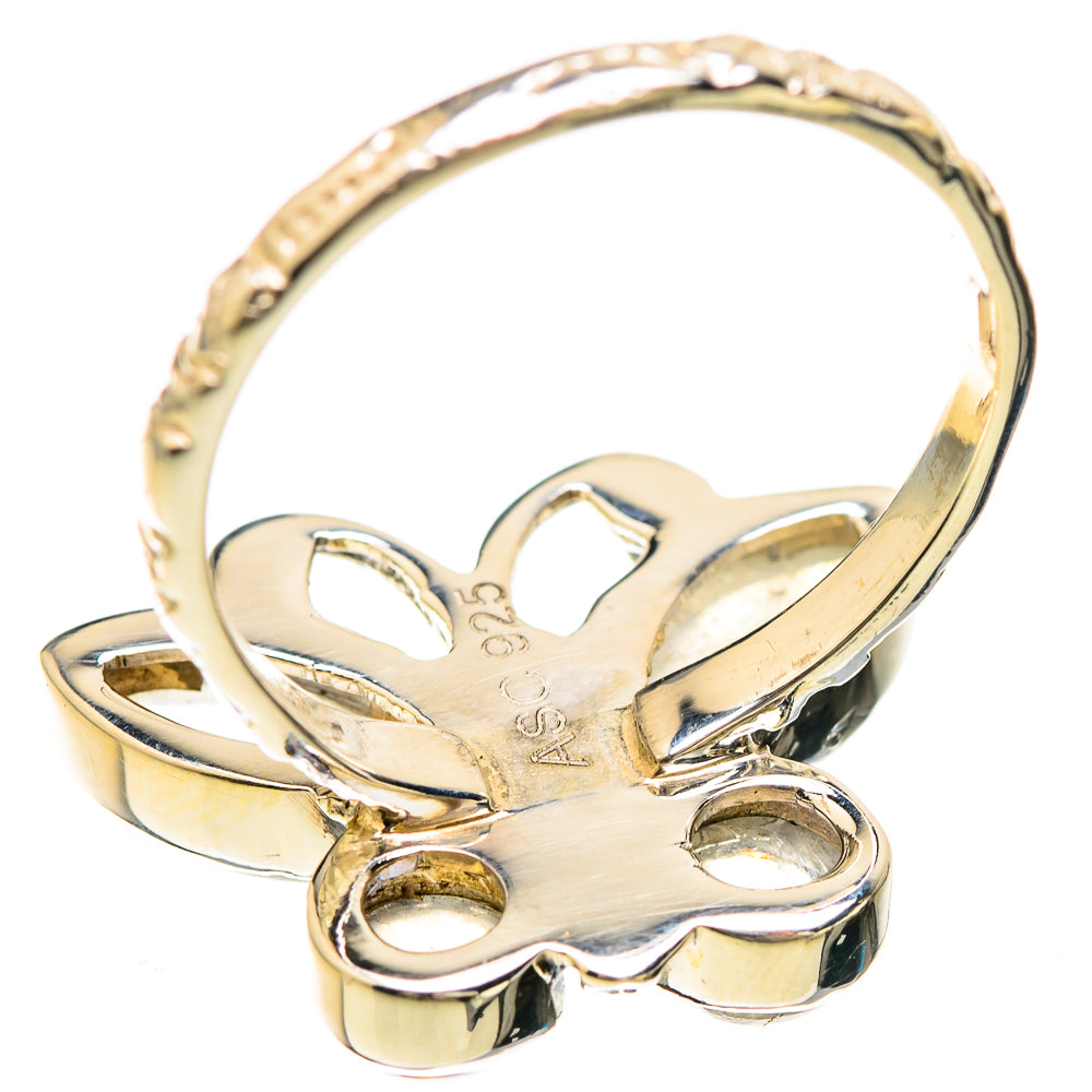 Rainbow Moonstone Rings handcrafted by Anasilvercos - RING129249 - Photo 3