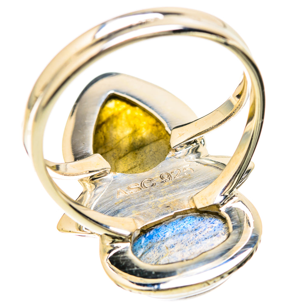 Labradorite Rings handcrafted by Anasilvercos - RING129254 - Photo 3