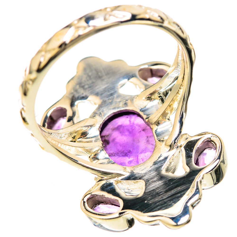 Amethyst Rings handcrafted by Anasilvercos - RING129263 - Photo 3