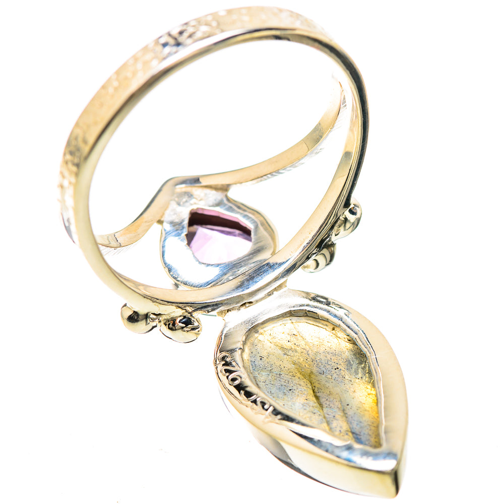 Labradorite Rings handcrafted by Anasilvercos - RING129269 - Photo 3