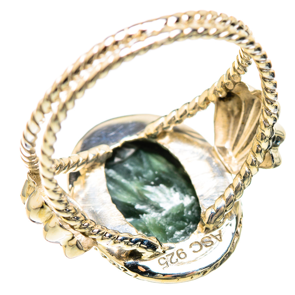 Seraphinite Rings handcrafted by Anasilvercos - RING129273 - Photo 3