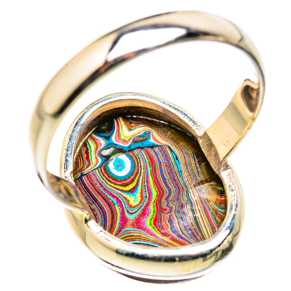 Fordite Rings handcrafted by Anasilvercos - RING129332 - Photo 3