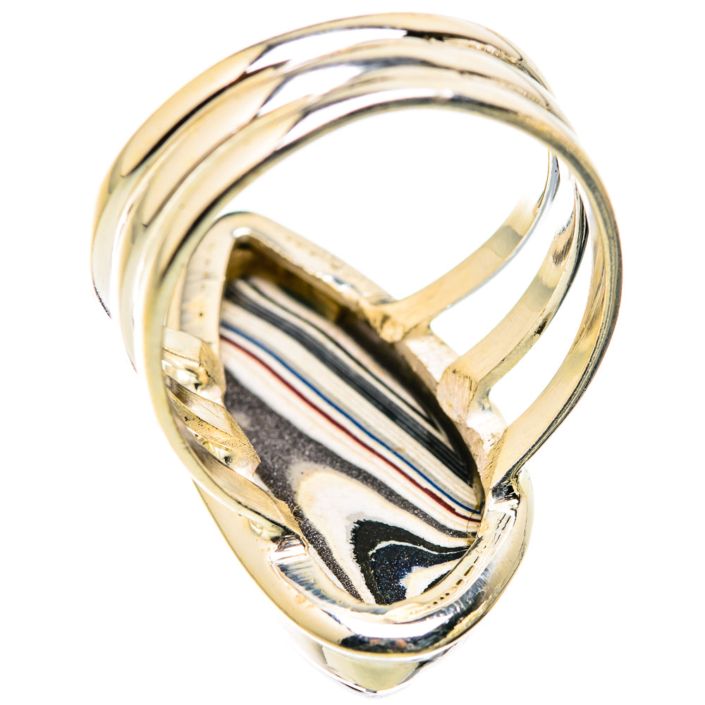 Fordite Rings handcrafted by Anasilvercos - RING129338 - Photo 3