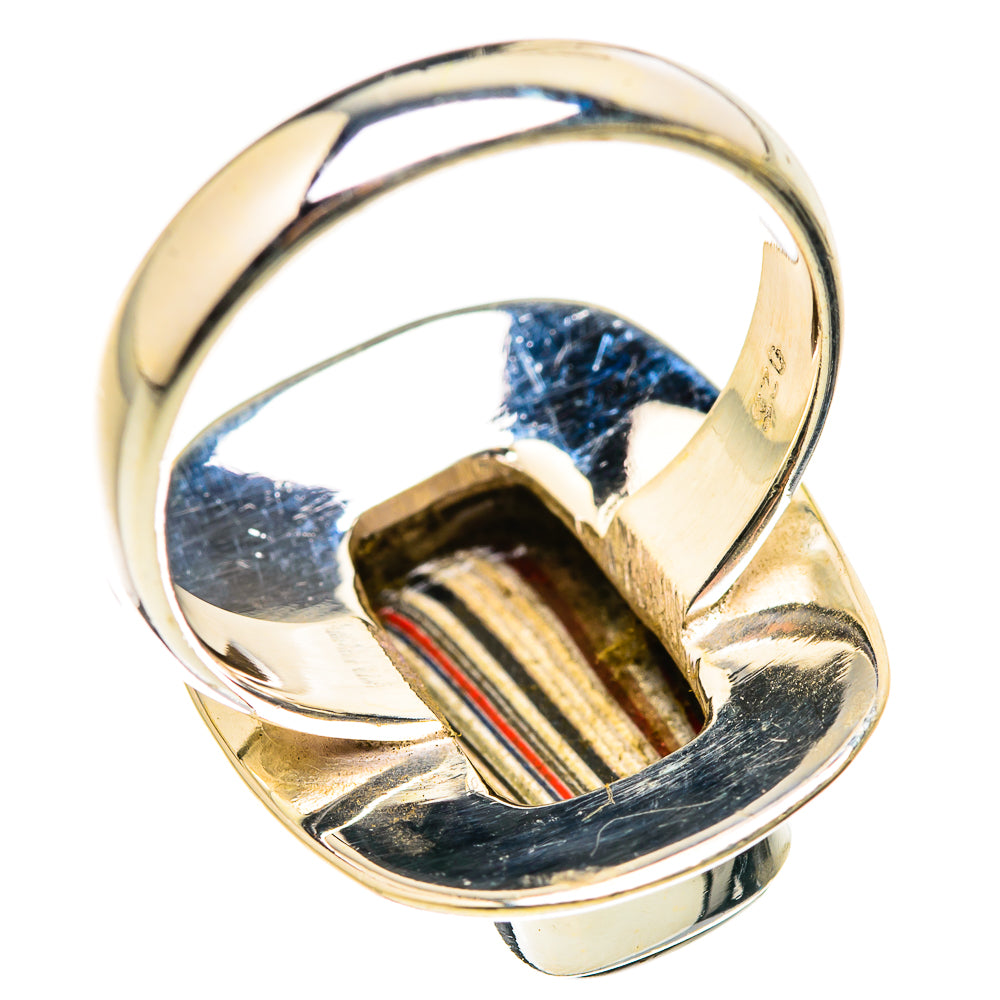 Fordite Rings handcrafted by Anasilvercos - RING129340 - Photo 3