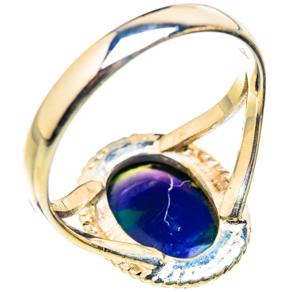 Black Opal Rings handcrafted by Anasilvercos - RING129345 - Photo 3