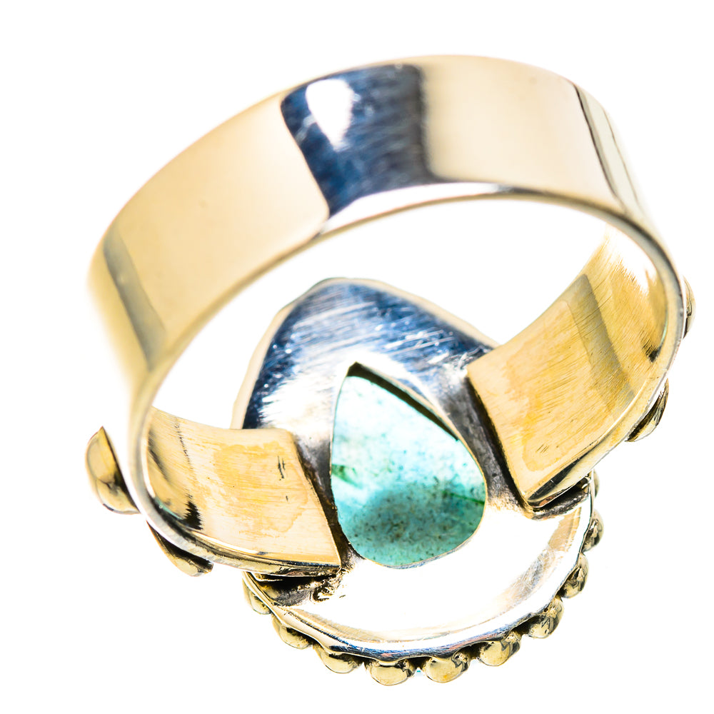 Blue Fluorite Rings handcrafted by Anasilvercos - RING129346 - Photo 3