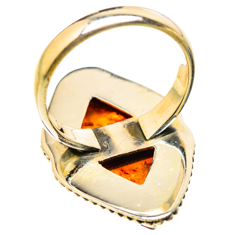 Baltic Amber Rings handcrafted by Anasilvercos - RING129352 - Photo 3