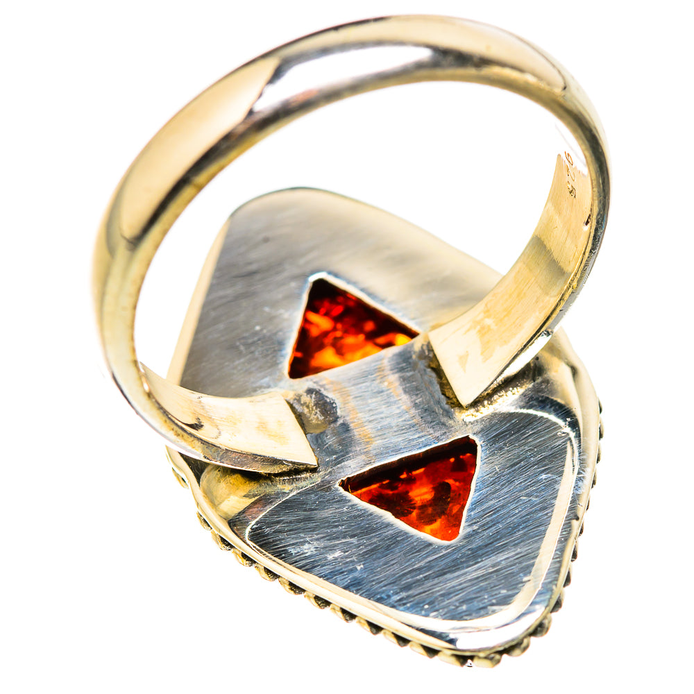 Baltic Amber Rings handcrafted by Anasilvercos - RING129353 - Photo 3