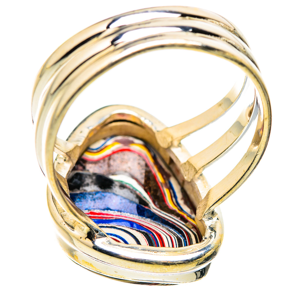 Fordite Rings handcrafted by Anasilvercos - RING129359 - Photo 3