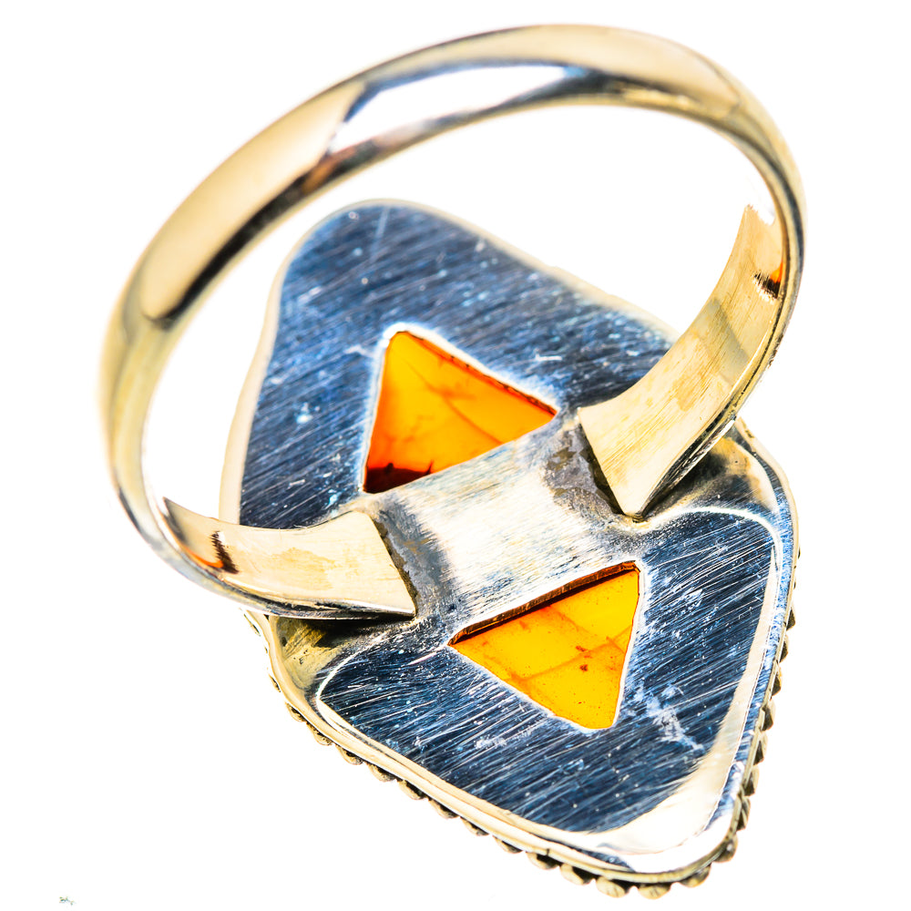 Baltic Amber Rings handcrafted by Anasilvercos - RING129378 - Photo 3