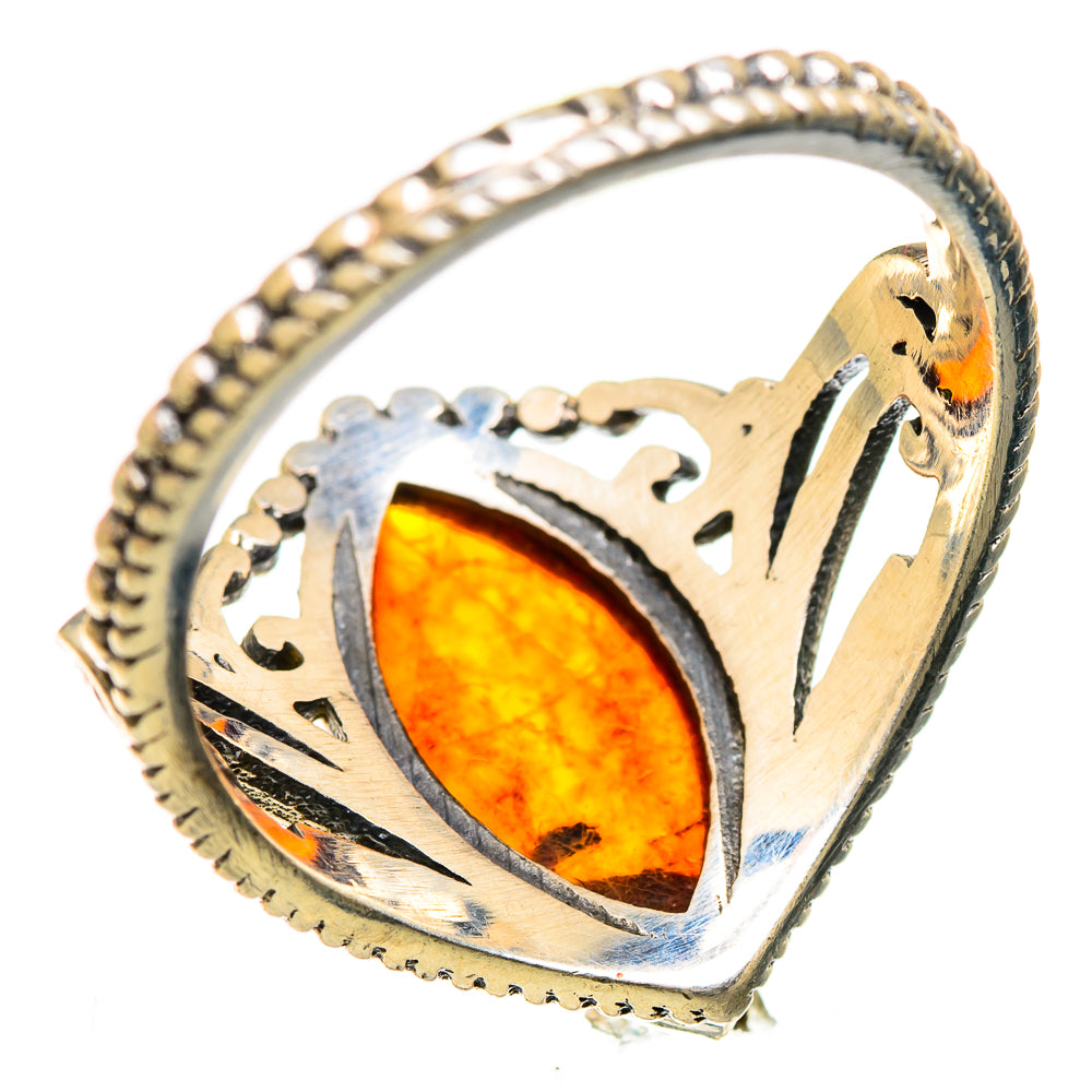 Baltic Amber Rings handcrafted by Anasilvercos - RING129379 - Photo 3