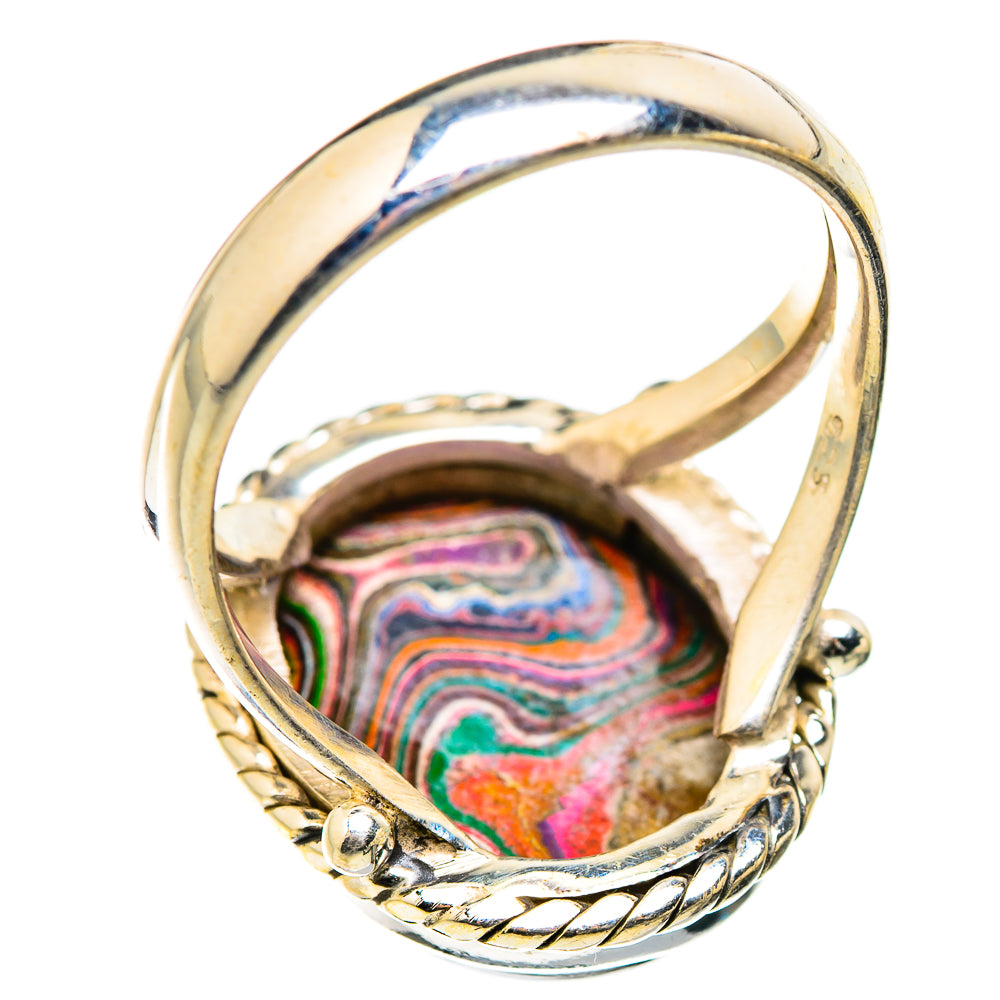 Fordite Rings handcrafted by Anasilvercos - RING129380 - Photo 3