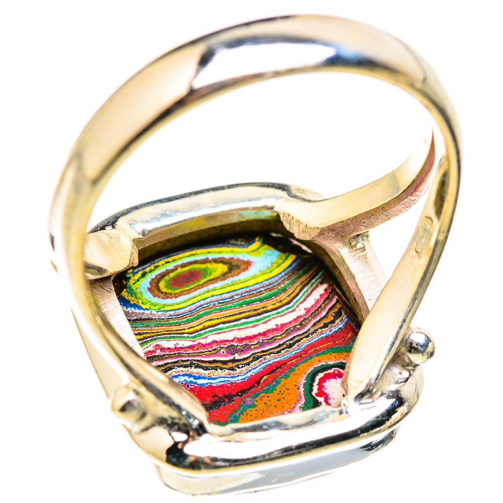 Fordite Rings handcrafted by Anasilvercos - RING129381 - Photo 3