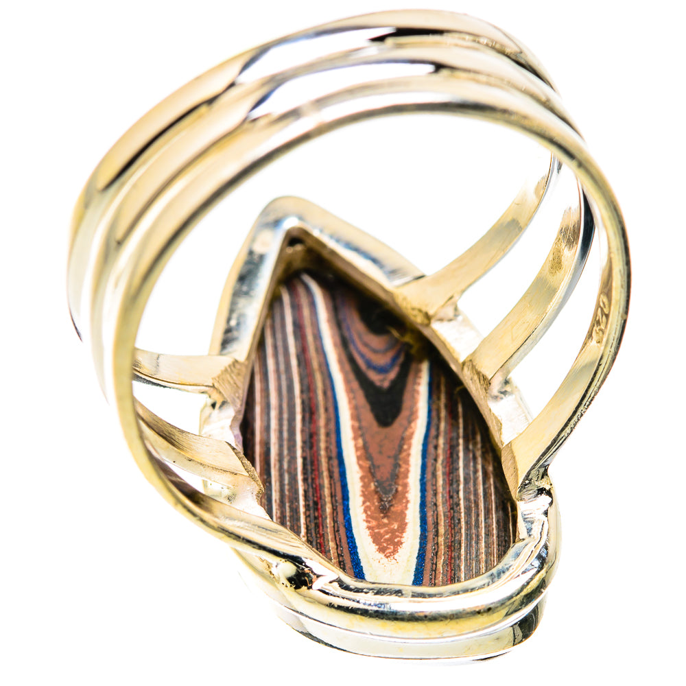 Fordite Rings handcrafted by Anasilvercos - RING129388 - Photo 3