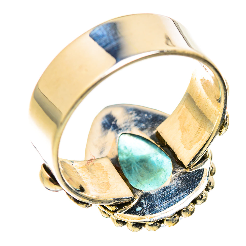 Blue Fluorite Rings handcrafted by Anasilvercos - RING129392 - Photo 3