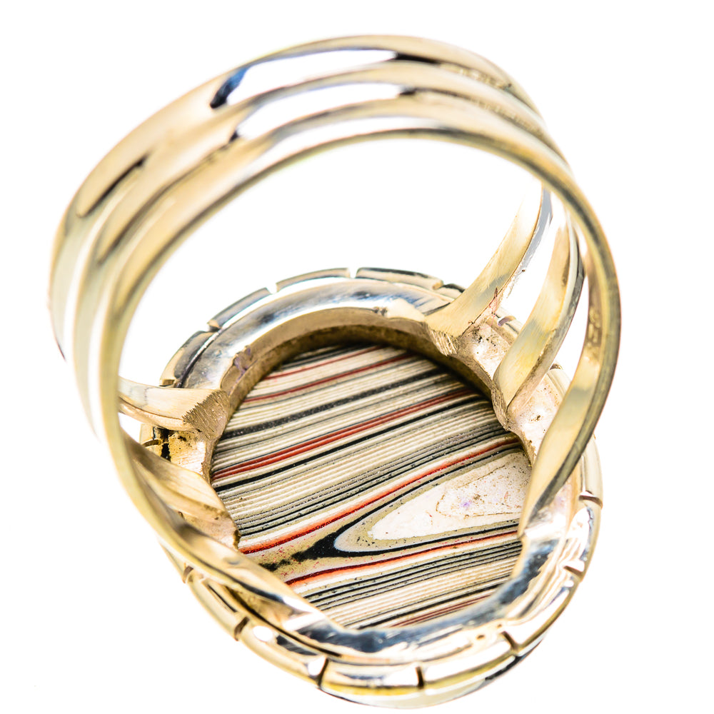 Fordite Rings handcrafted by Anasilvercos - RING129400 - Photo 3