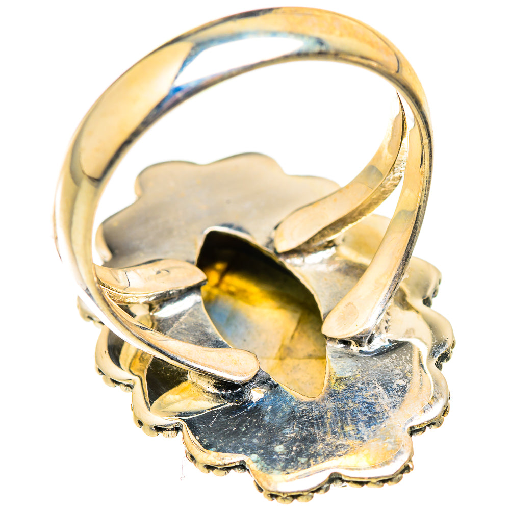 Labradorite Rings handcrafted by Anasilvercos - RING129409 - Photo 3