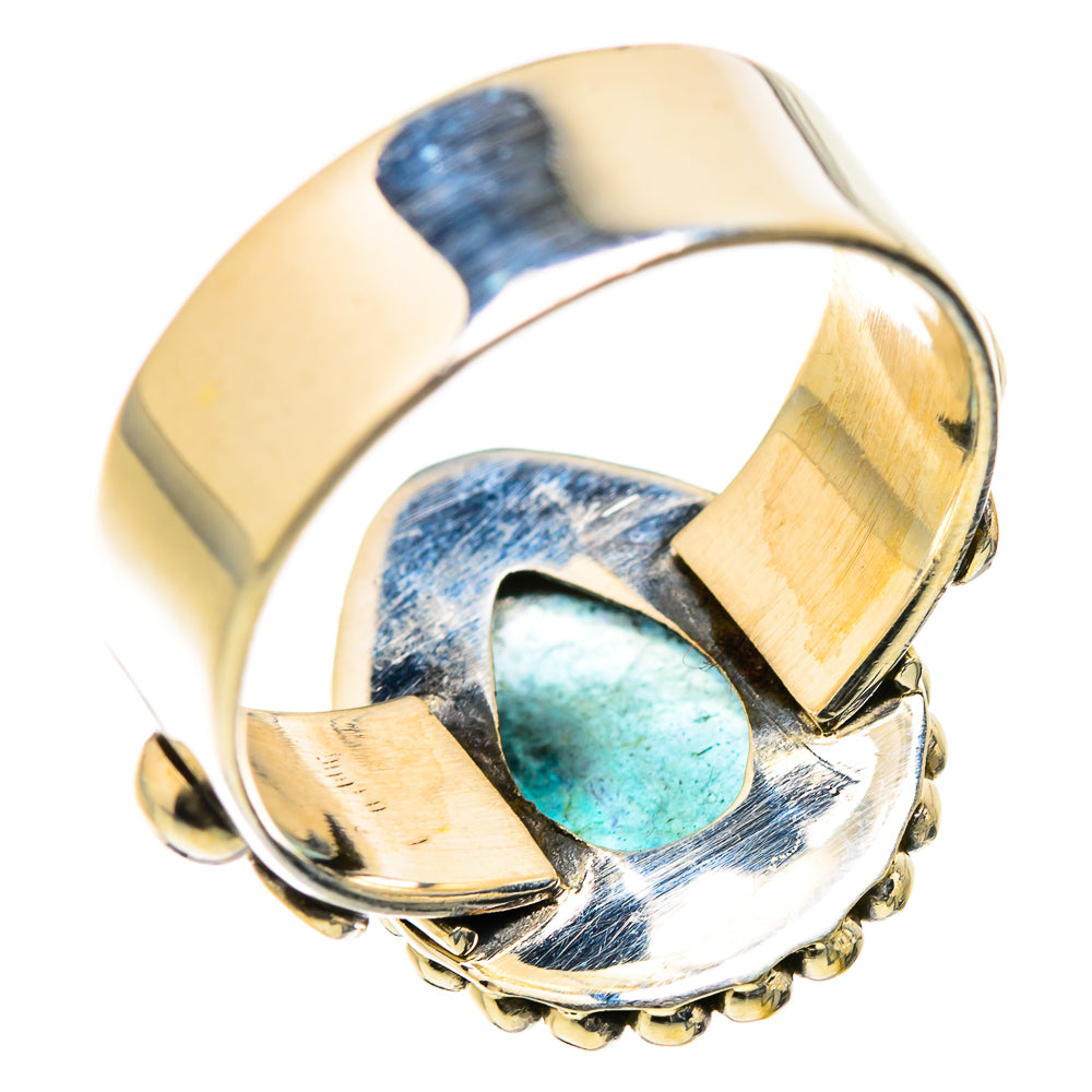 Blue Fluorite Rings handcrafted by Anasilvercos - RING129410 - Photo 3