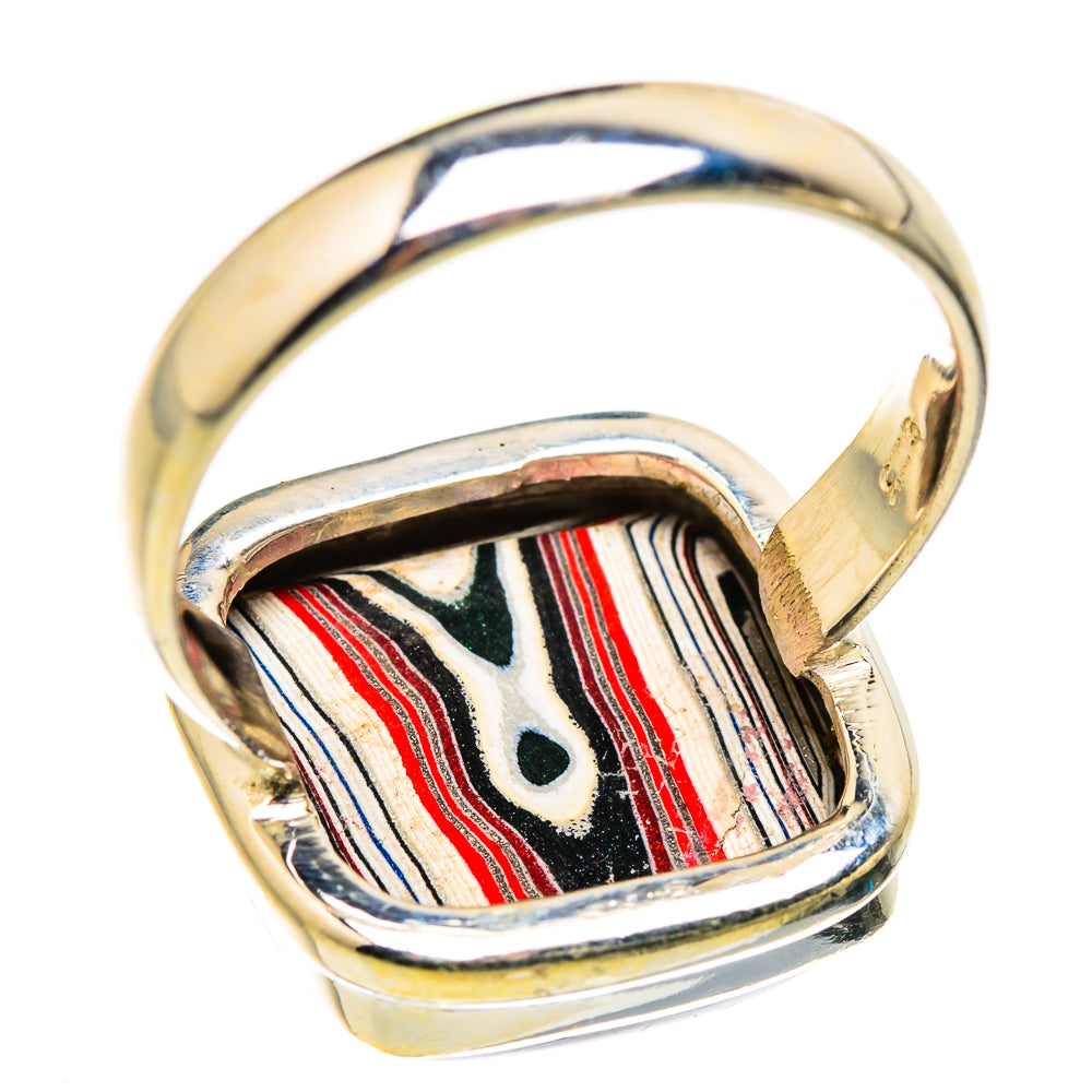Fordite Rings handcrafted by Anasilvercos - RING129412 - Photo 3