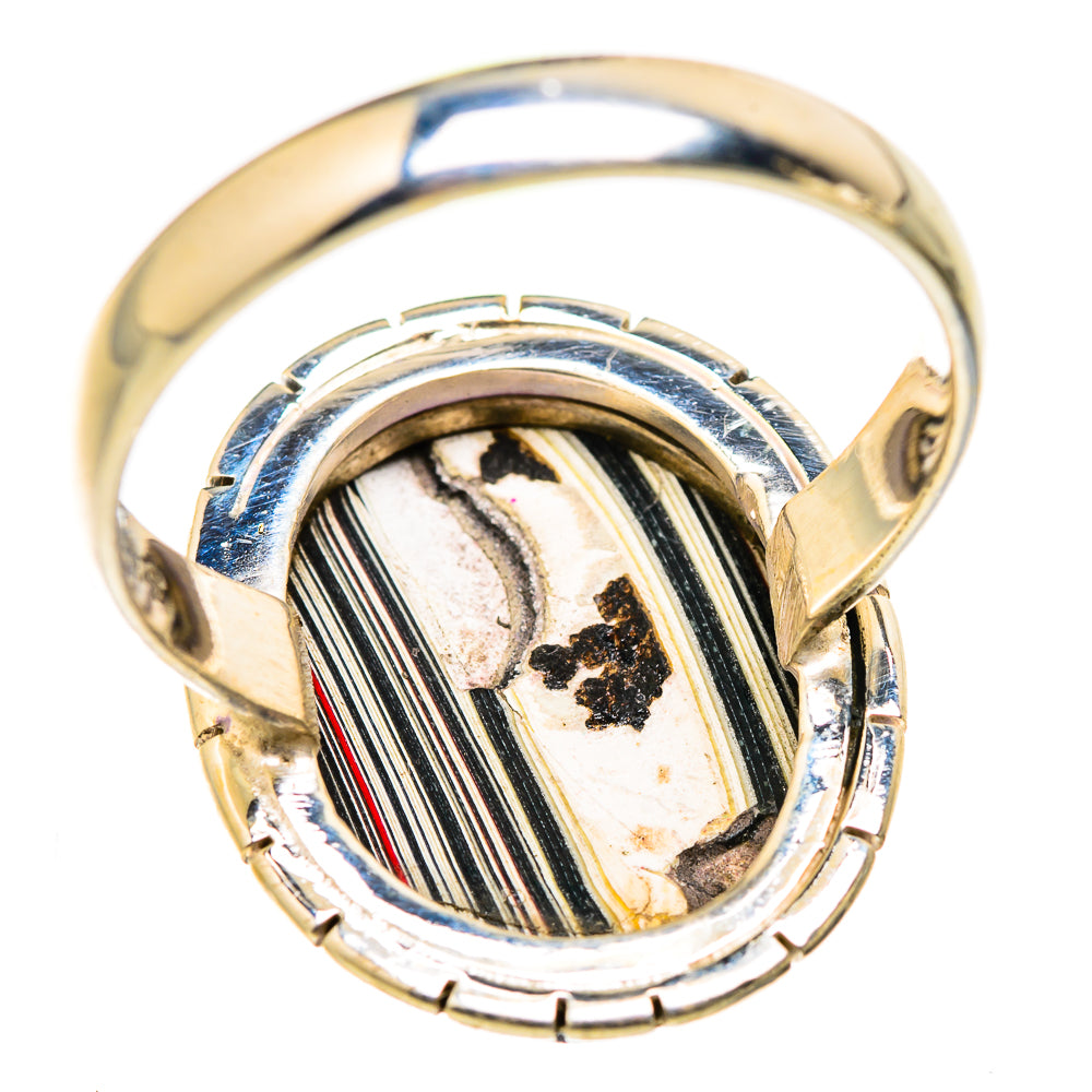 Fordite Rings handcrafted by Anasilvercos - RING129414 - Photo 3