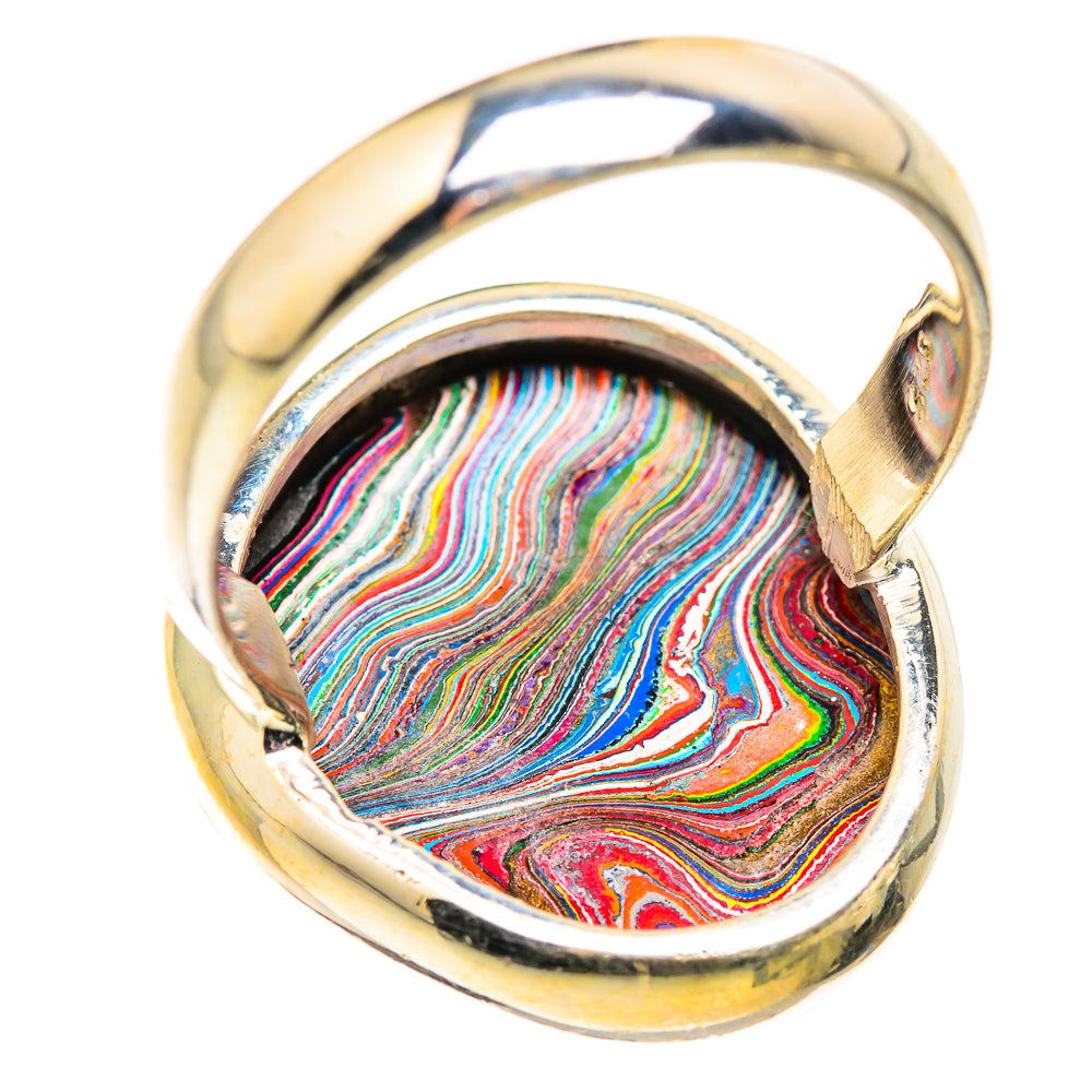 Fordite Rings handcrafted by Anasilvercos - RING129415 - Photo 3