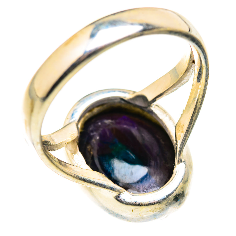 Black Opal Rings handcrafted by Anasilvercos - RING129419 - Photo 3
