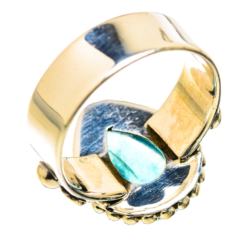 Blue Fluorite Rings handcrafted by Anasilvercos - RING129421 - Photo 3