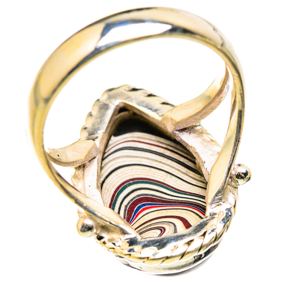 Fordite Rings handcrafted by Anasilvercos - RING129424 - Photo 3