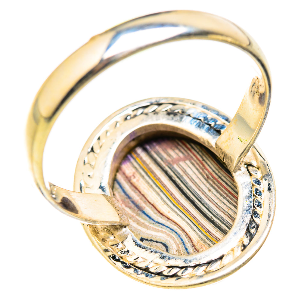 Fordite Rings handcrafted by Anasilvercos - RING129425 - Photo 3