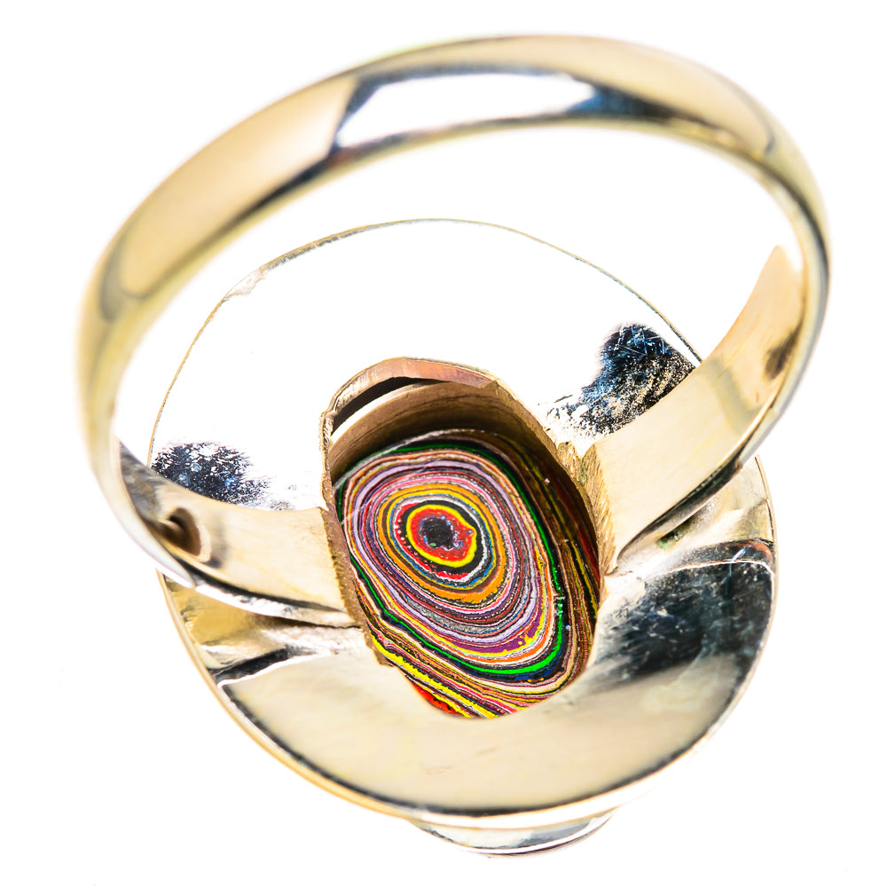 Fordite Rings handcrafted by Anasilvercos - RING129426 - Photo 3