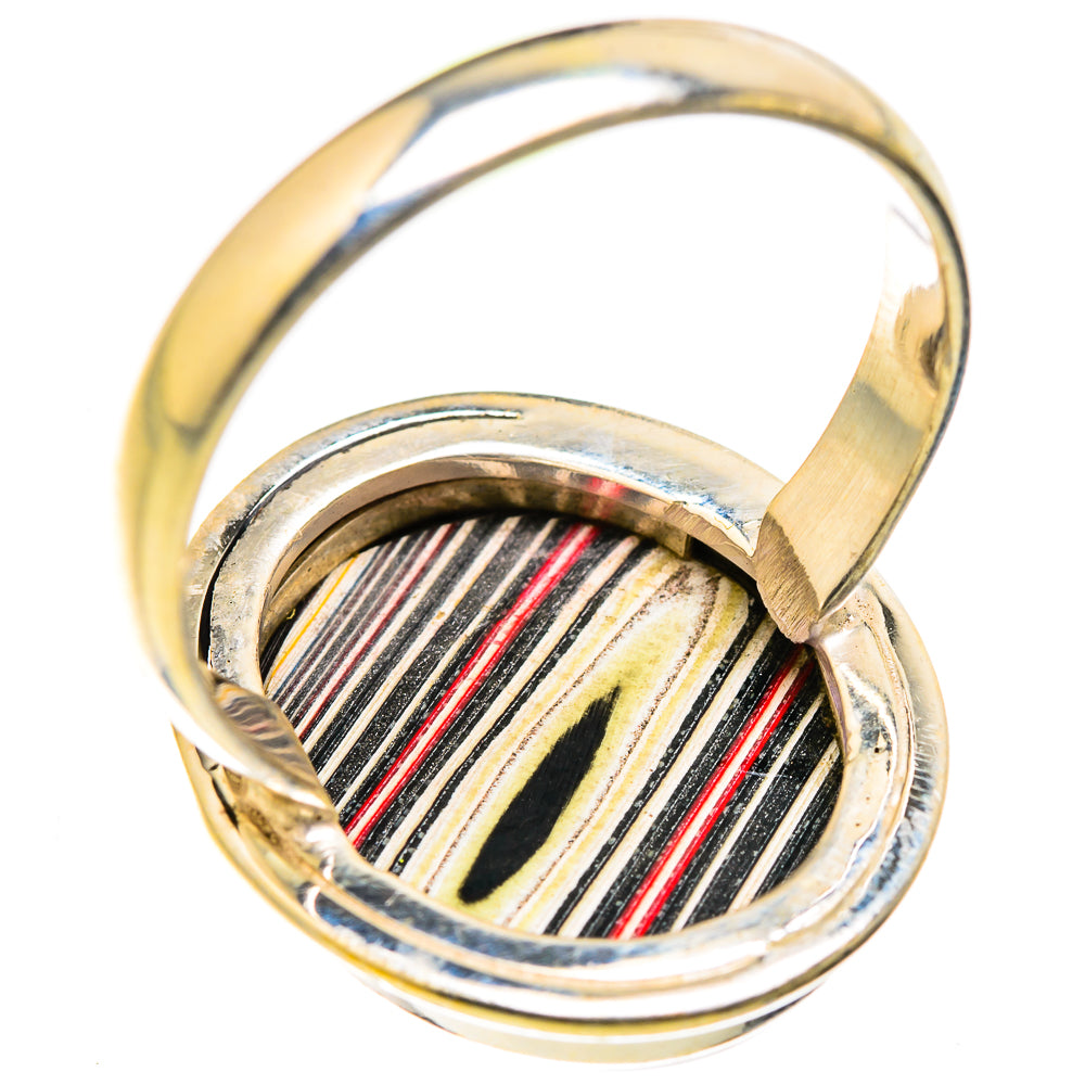 Fordite Rings handcrafted by Anasilvercos - RING129427 - Photo 3