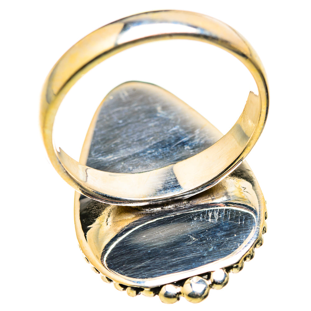 Rainbow Moonstone Rings handcrafted by Anasilvercos - RING129433 - Photo 3