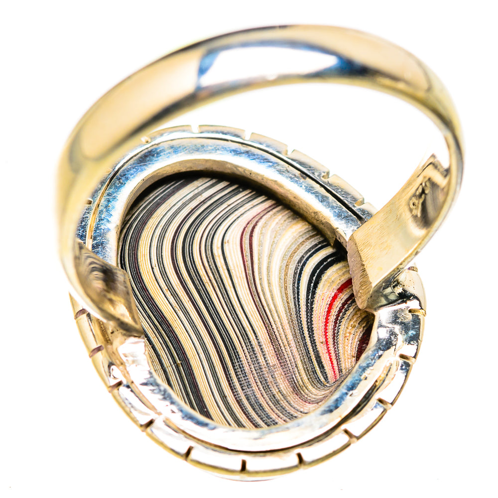 Fordite Rings handcrafted by Anasilvercos - RING129436 - Photo 3
