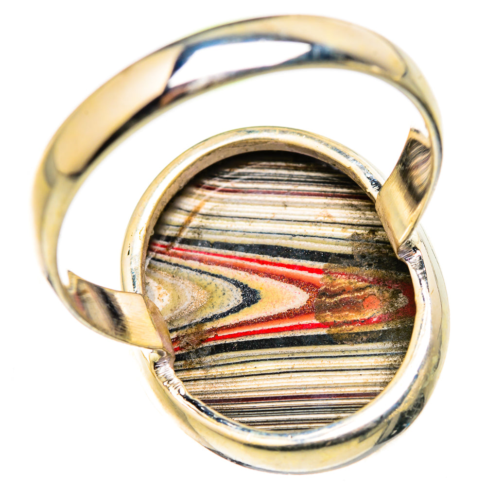 Fordite Rings handcrafted by Anasilvercos - RING129437 - Photo 3