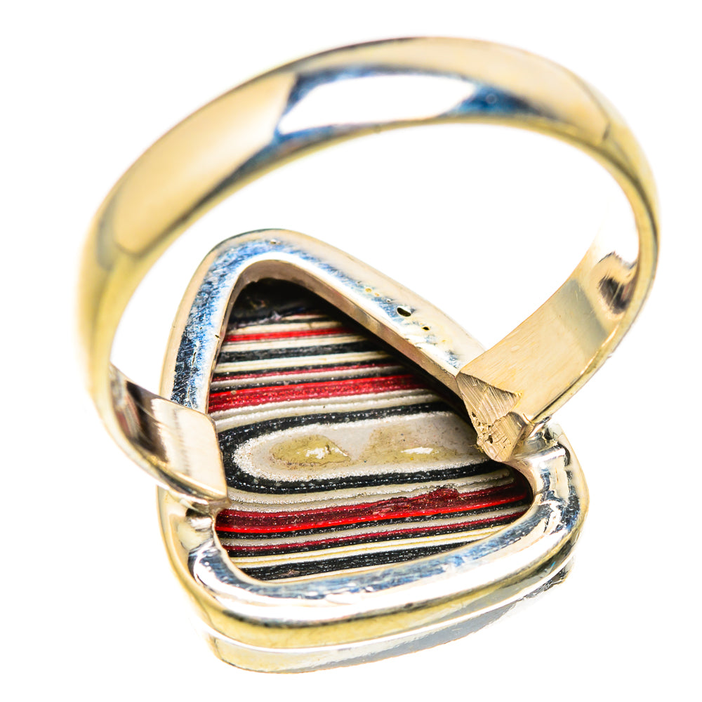 Fordite Rings handcrafted by Anasilvercos - RING129440 - Photo 3