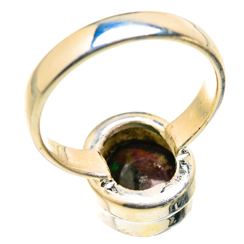 Black Opal Rings handcrafted by Anasilvercos - RING129444 - Photo 3