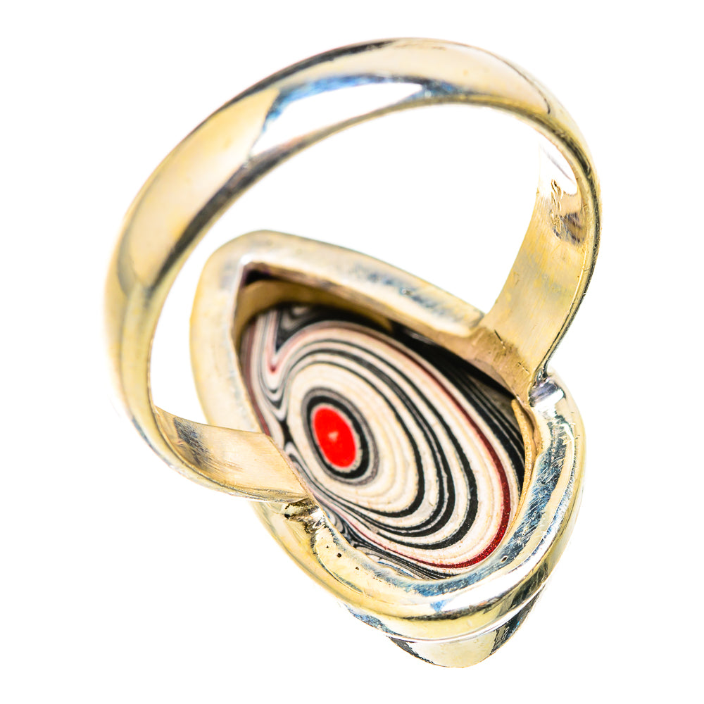 Fordite Rings handcrafted by Anasilvercos - RING129446 - Photo 3