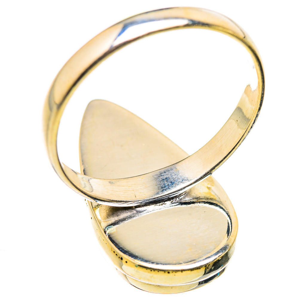 Green Moonstone Rings handcrafted by Anasilvercos - RING129450 - Photo 3