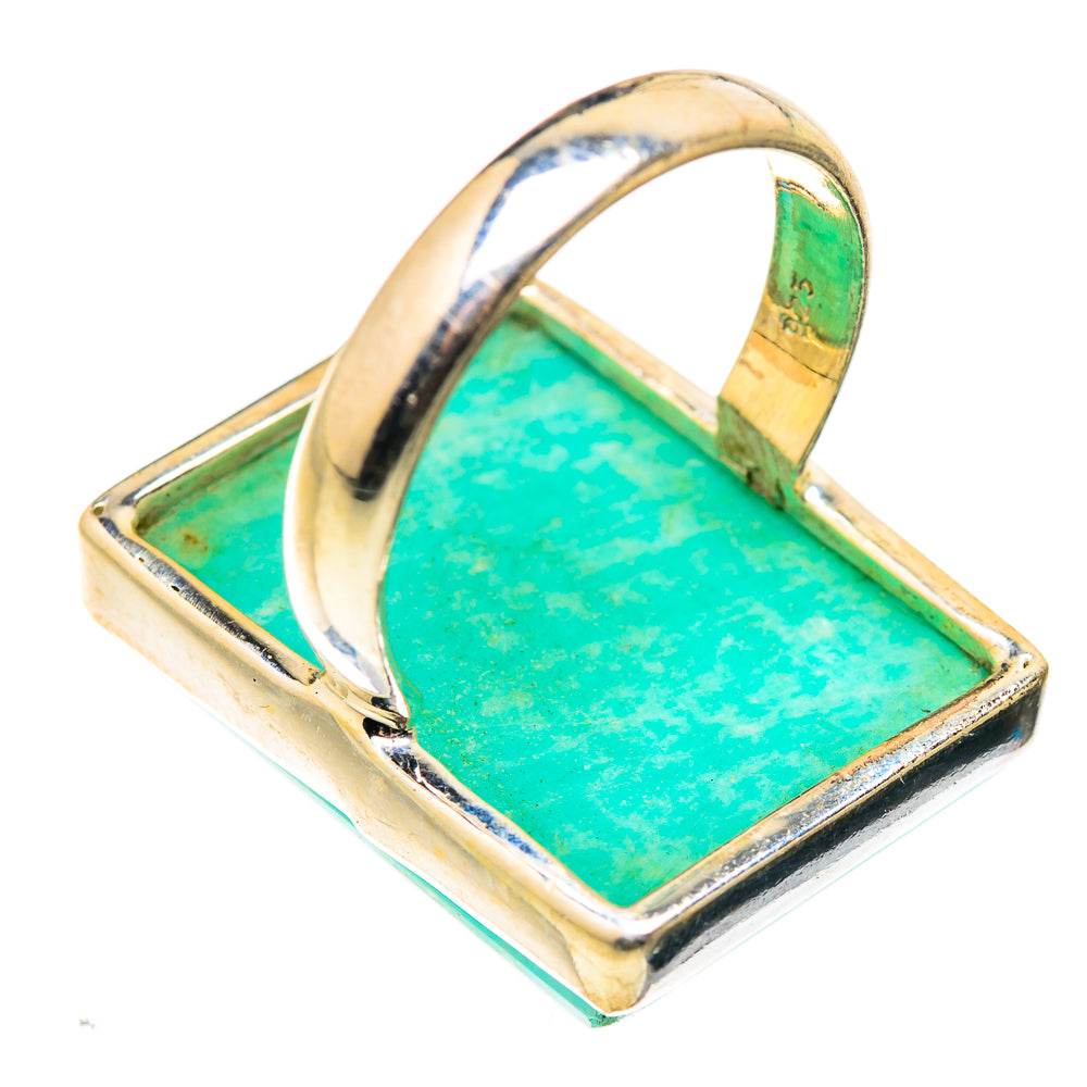 Amazonite Rings handcrafted by Anasilvercos - RING129453 - Photo 3