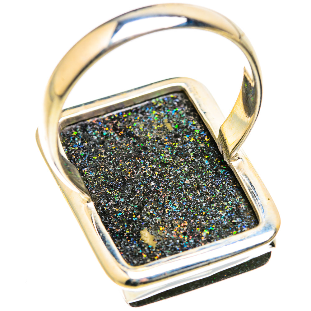 Andamooka Opal Rings handcrafted by Anasilvercos - RING129469 - Photo 3