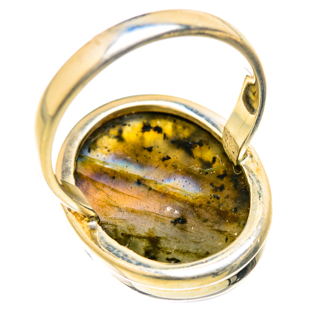 Labradorite Rings handcrafted by Anasilvercos - RING129485 - Photo 3